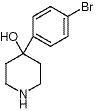 Bromophenyl hydroxypiperidine